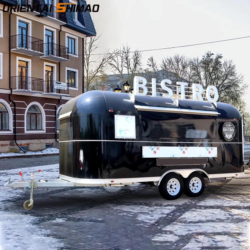 အနက်ရောင် airstream အစားအသောက်နောက်တွဲ