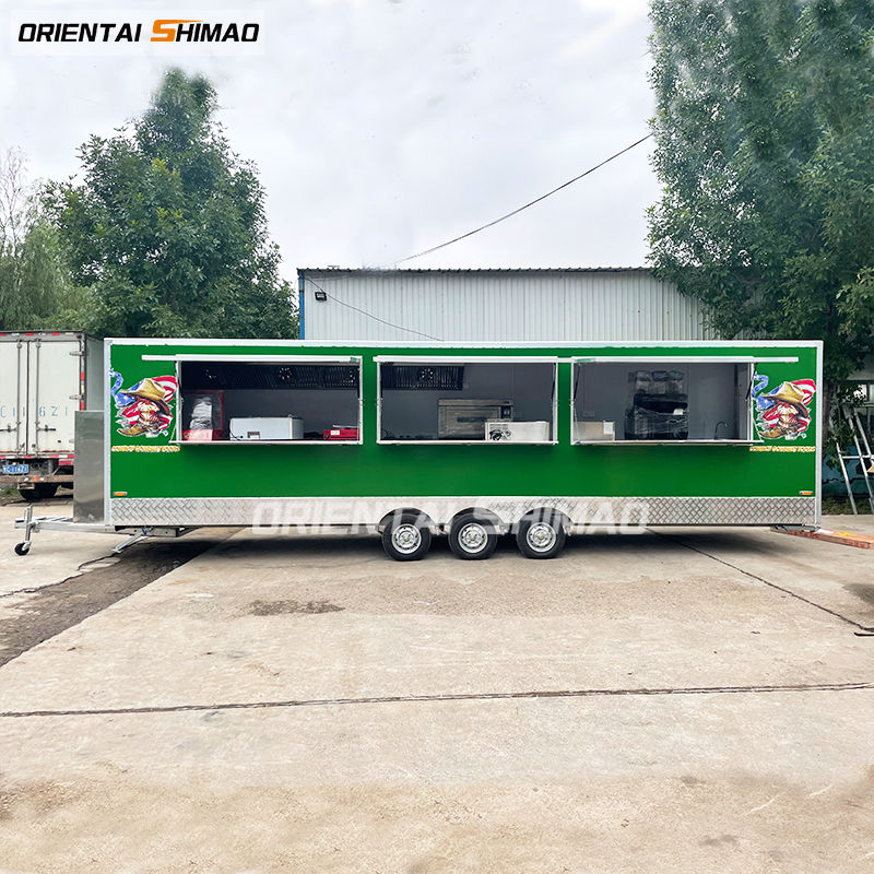မီးဖိုချောင်အပြည့်ပါသော Food Truck